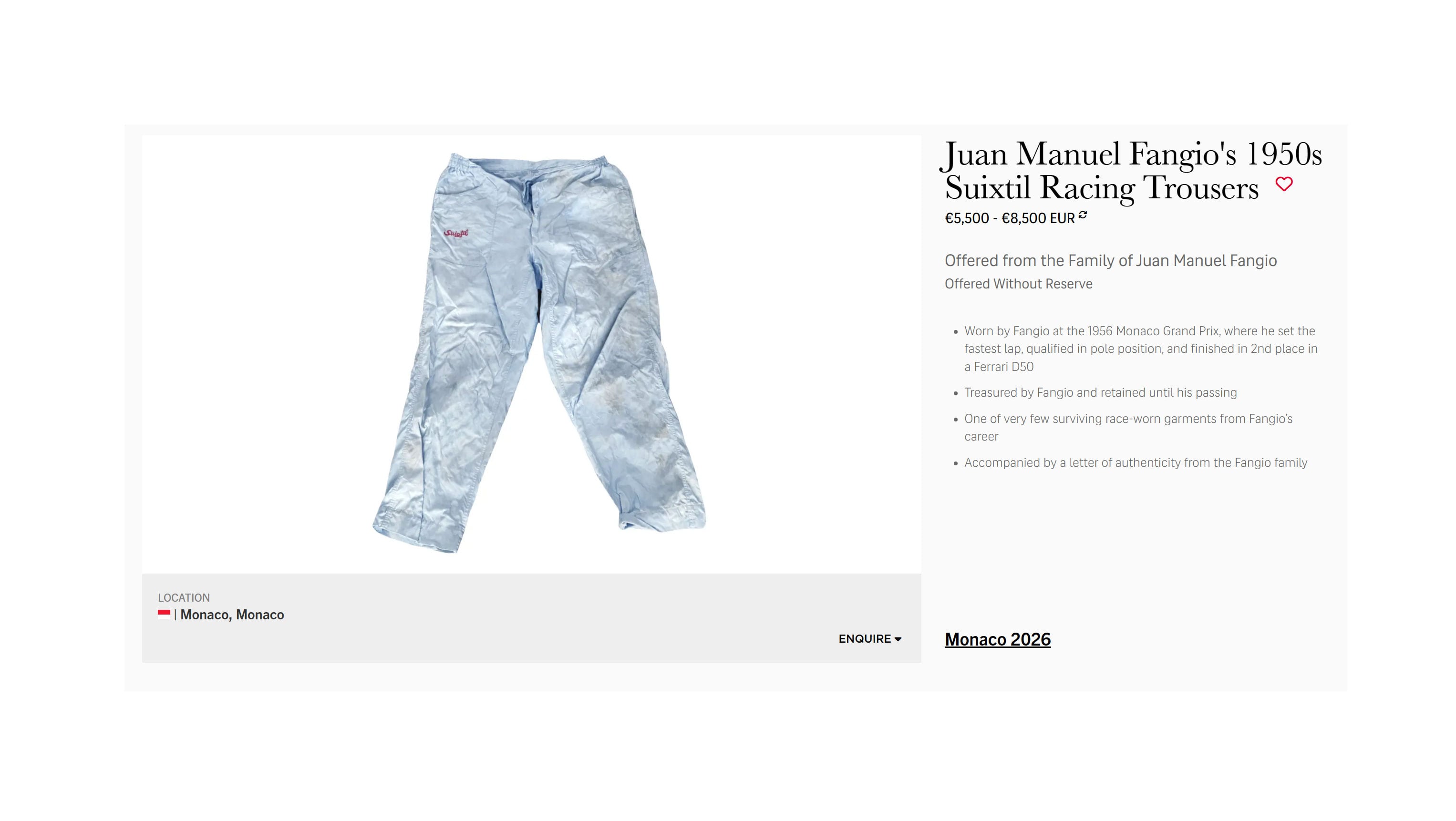 Una pantalón del Quíntuple