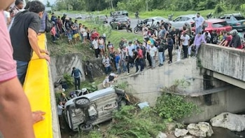 Cuatro miembros de una familia