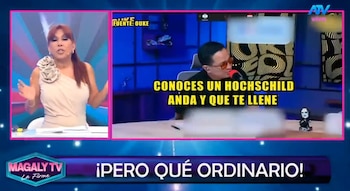 “Todavía te falta mucho por aprender, muchachito”: Magaly Medina arremete contra Carlos Orozco. Captura: Magaly TV La Firme.