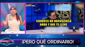 Magaly Medina tilda de machista a Carlos Orozco: “Cero intelecto, tratas a las mujeres como objetos”