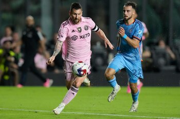 El delantero del Inter Miami