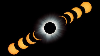 Eclipse solar total: cuáles serán las cinco etapas clave del fenómeno, según la NASA