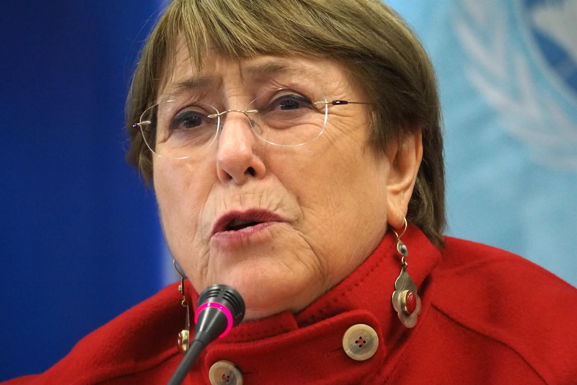 Michelle Bachelet, expresidenta de Chile. Candidata a secretaria general de la ONU con apoyo de Brasil, compite contra el argentino Grossi. (archivo)