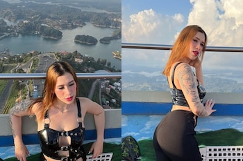 La actriz oriunda de Bucaramanga