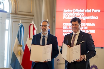 Delegados polacos y empresarios argentinos