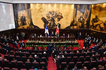 El Senado y la Cámara de Diputados participaron en la presentación de la guía junto a organismos internacionales y organizaciones de la sociedad civil. (Cortesía: Gobierno de República Dominica)