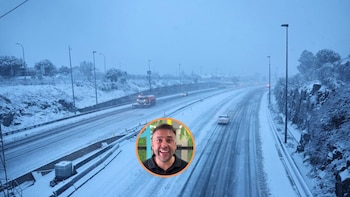 Carlos Almagro, profesor de autoescuela: “A partir del 1 de octubre, está prohibido adelantar si está nevando por autopista y autovía”