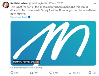 Keith Morrison invitó a sus