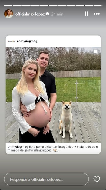 Maxi López mostró a Kika,