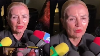 Susana López, viuda de Eduardo