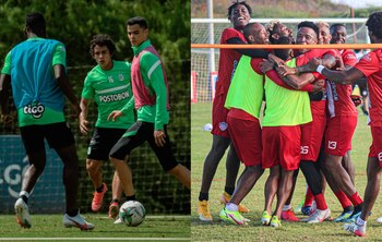 Junior y Atlético Nacional, los