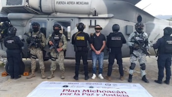 Detienen a “El Repollo”, presunto operador del Abuelo Farías en el Cártel de Tepalcatepec