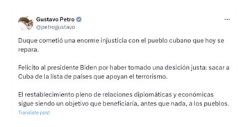 Gustavo Petro responsabilizó a Iván