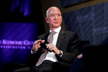 Jeff Bezos. Foto: REUTERS/Joshua Roberts