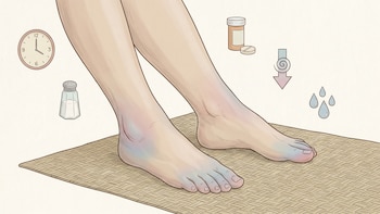 Edema y retención: por qué manos y pies se inflaman al terminar la jornada