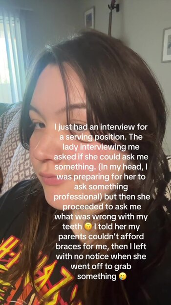 Virales- Estaba en una entrevista de trabajo y terminó escapando luego de una pregunta que la indignó