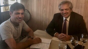 Axel Kicillof en contacto permanente