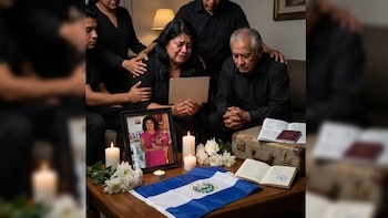 “La niña vio el asesinato”: Salvadoreña es asesinada por su esposo en Houston y la familia clama por su repatriación
