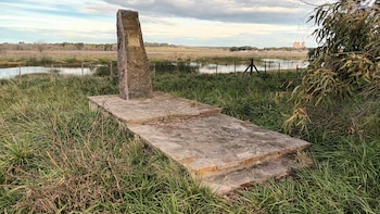 El lugar histórico del combate