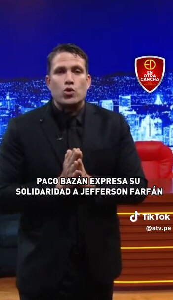 Paco Bazán se solidariza con