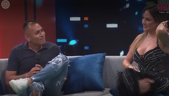 Pamela López y ‘Tenchy’ Ugaz