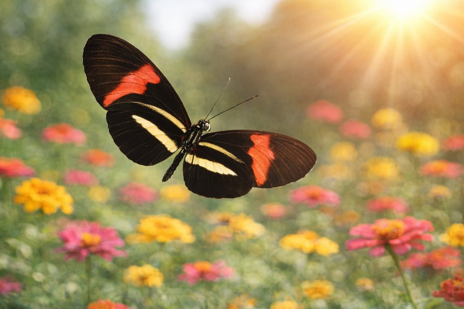 Las mariposas del género Heliconius pueden alcanzar 348 días de vida adulta, una longevidad muy superior a la de otras mariposas cercanas
(Imagen Ilustrativa Infobae)