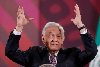 El presidente de México, Andrés