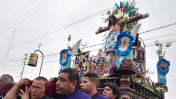 La procesión del Señor de