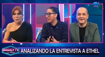 ¿El encuentro televisivo más esperado? Magaly Medina reacciona a la posibilidad de sentar a Gisela Valcárcel en su programa. Captura: Magaly TV La Firme.
