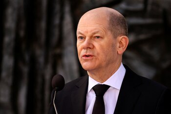 El canciller de Alemania, Olaf Scholz