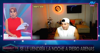 Magaly sobre Piero Arenas y Kinteca: “Hay una fiscal que se ha puesto los pantalones”. Captura: Magaly TV La Firme.