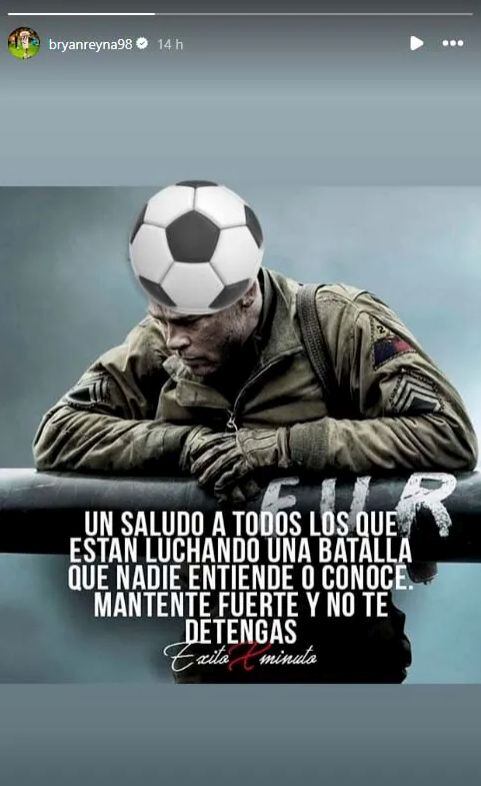 Bryan Reyna publicó una frase en redes sociales tras la eliminación de Universitario y desató interpretaciones entre hinchas que relacionaron el mensaje con su falta de continuidad. (Instagram: bryanreyna98)