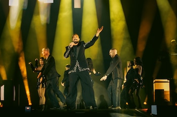 Ricky Martin aseguró su continuidad en los escenarios europeos pese al incidente ocurrido en Montenegro (Leandro Comisarenco/Agencias)