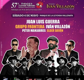 Artistas invitados para el evento