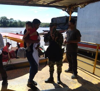 El soldado había sido retenido