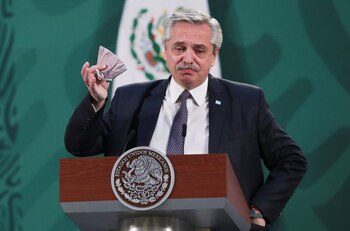 Alberto Fernández en México