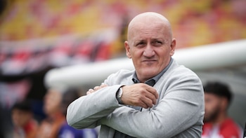 Pablo Repetto, técnico de Santa Fe, se refirió a los rumores que lo vinculan como nuevo entrenador de Nacional