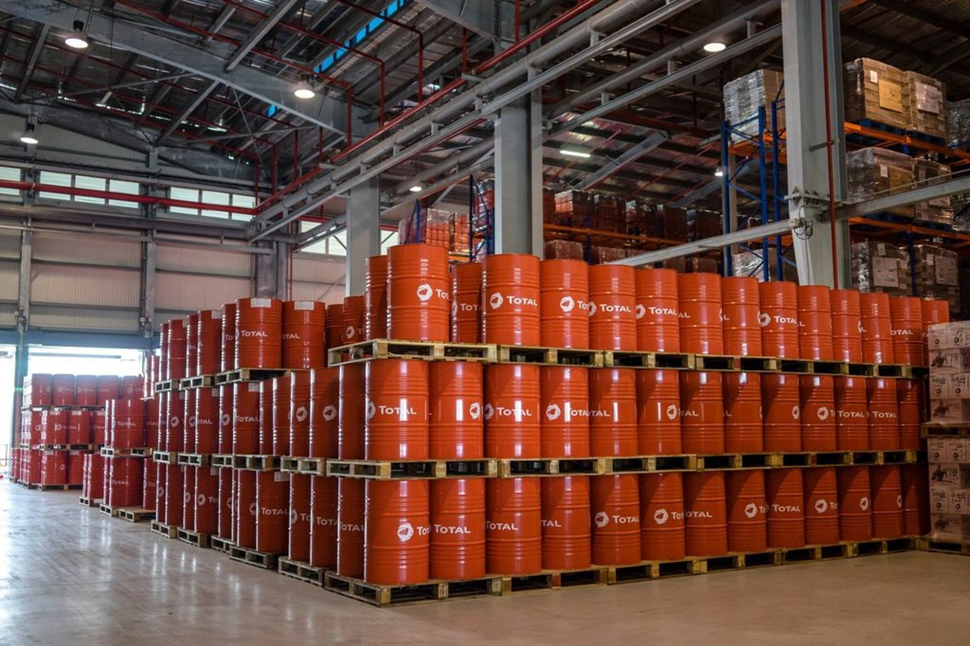 Barriles de petróleo. TOTALENERGIES