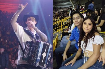 La joven compartió una foto