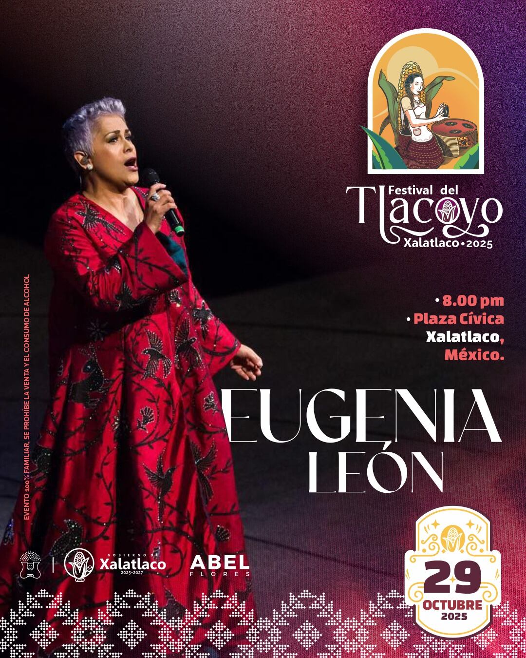 El evento musical se realizará este miércoles 29 de octubre. Foto: Facebook/Gobierno de Xalatlaco.