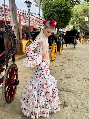 Manuela Villena en una imagen compartida por redes (INSTAGRAM).