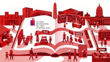 La 50° Feria Internacional del Libro de Buenos Aires celebra su aniversario en La Rural, con una programación para niños, jóvenes y adultos que abarca toda la diversidad literaria - (Imagen Ilustrativa Infobae)