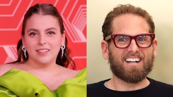 Beanie Feldstein y Jonah Hill,