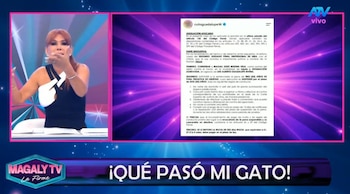 Magaly Medina responde tras condena de Cuto Guadalupe: “La Justicia tendría que tener un poco de discernimiento”. Captura: Magaly TV La Firme.