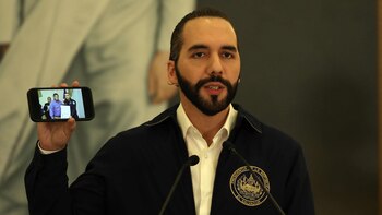 El presidente de El Salvador