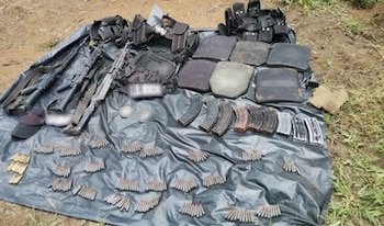 Narcocampamento asegurado por la Guardia