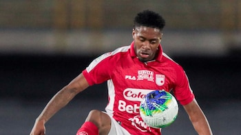 Luis Palacios, quien le dio la victoria a Santa Fe ante Bucaramanga, confirmó que sintió falta de afecto por parte de la hinchada cuando llegó al club