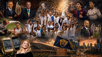 Así era el mundo la última vez que Pumas levantó un título de Liga MX