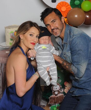 Mica Viciconte y Fabián Cubero