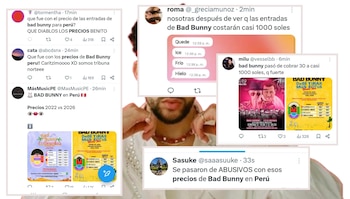 Memes y reacciones tras confirmarse el precio de las entradas para Bad Bunny en Lima.
